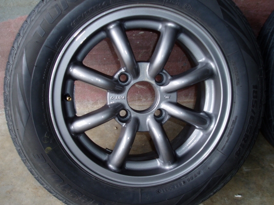 ขายล้อแม็กขอบ14พร้อมยางถูกๆใส่รถขับหลัง4รู114