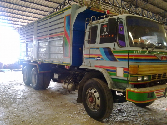 ขายฮีโน่ซูโม่  227  เบรคทิพฟี่ เกียร์ฟูเล่อร์สองเพลาดั๊มคอกเกษรเดินระบบลากพ่วง