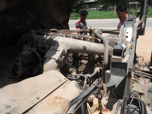 ขายด่วนรถสิบล้อ2Kดรั้ม260แรงม้าเครืองK13Dปี43