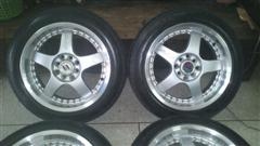 ขายแม็ก rs5 ขอบ16พร้อมยางปี10