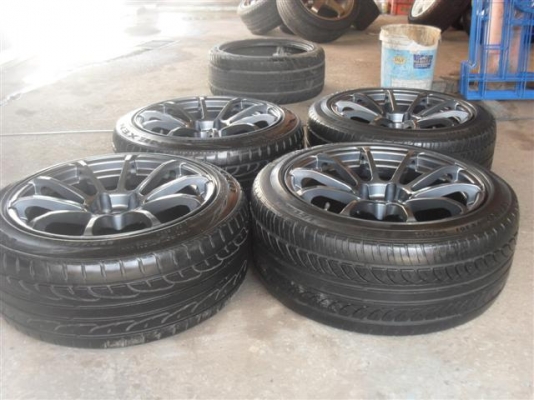 ขายล้อ 18 9*9 +ยาง 17500 ขายล้อ 18 9*9 +ยาง 17500