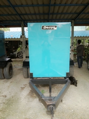 ขายเครื่องปั่นไฟ เครื่่องมิตชู16D16 ไดร์ DENYO 125กิโลวัตร์