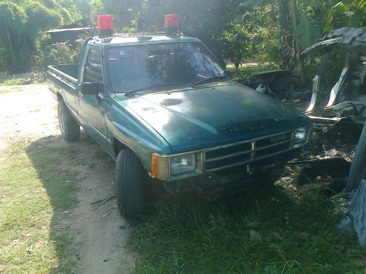 ขายรถ โตโยต้าฮีโร่ปี89ไมล์2หลุม อาษา อปพร เทศบาล ได้รับใบอนุญาติให้ติดไฟไซเรนตลอดชีพ(มีใบอนุญาติให้ติดรถ) เป็นรถบุคคน  พร้อมโอน สภาพรถบางๆเดิมๆตะเข็บเดิมๆสีถลอกตามอายุ เครื่องดีเกียร์ดี ช่วงล่างทำมาใหม่ แอร์เย็น ระบบไฟใช้ได้ครบ