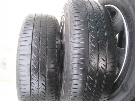 ขายล้อแม็ก Honda city 15"x6" et53 4รู100 +ยาง (081-3747940)