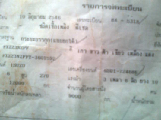 ต้องการขาย / รถ 10 ล้อ 2 เพลาดั้ม ISUZU เดก้า แม่/ลูก ( 270 ยูโรวัน ) ต้องการขาย / รถ 10 ล้อ 2 เพลาดั้ม ISUZU เดก้า แม่/ลูก ( 270 ยูโรวัน )