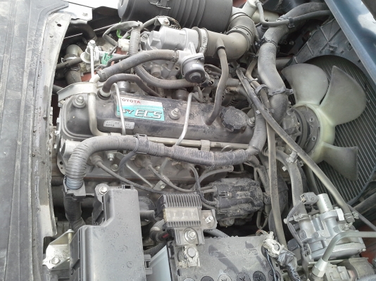 TOYOTA รุ่น8 ขนาด1ตัน เบนซิล  แก็ส เสา3ม. ออโต้