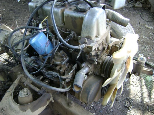 เครื่องยนต์ NISSAN LD20 LD20II SD23 พร้อมเกียร์สภาพสวย