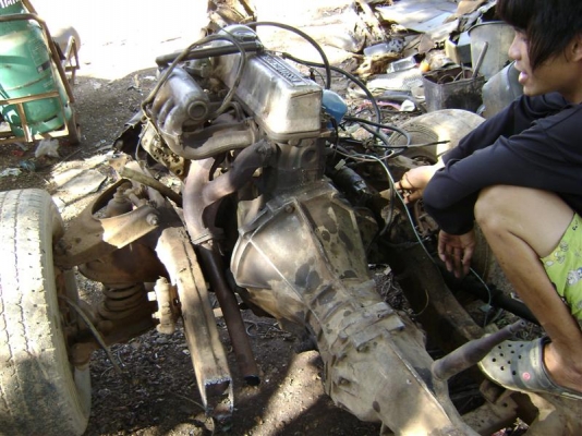 เครื่องยนต์ NISSAN LD20 LD20II SD23 พร้อมเกียร์สภาพสวย