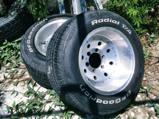 หยดน้ำกว้าง 15 กว้าง 10 พร้อมยาง BF ป้ายขาว