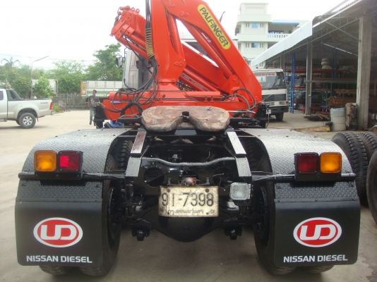 NISSAN-UD CWM430 - 290 HP พร้อมเฮียบพับ 5 ตัน 4 ปลอก NISSAN-UD CWM430 - 290 HP พร้อมเฮียบพับ 5 ตัน 4 ปลอก