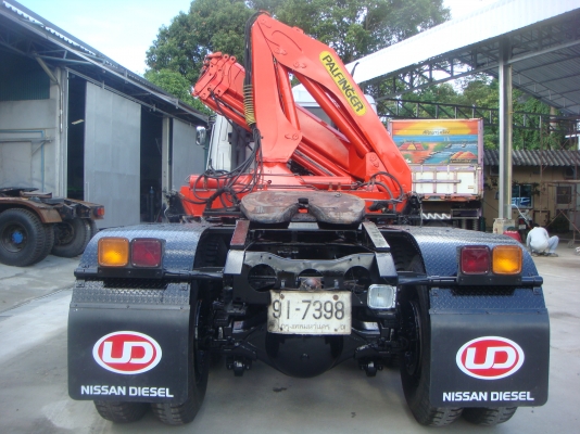 NISSAN-UD CWM430 - 290 HP พร้อมเฮียบพับ 5 ตัน 4 ปลอก NISSAN-UD CWM430 - 290 HP พร้อมเฮียบพับ 5 ตัน 4 ปลอก