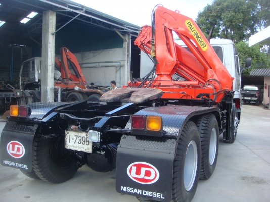 NISSAN-UD CWM430 - 290 HP พร้อมเฮียบพับ 5 ตัน 4 ปลอก NISSAN-UD CWM430 - 290 HP พร้อมเฮียบพับ 5 ตัน 4 ปลอก