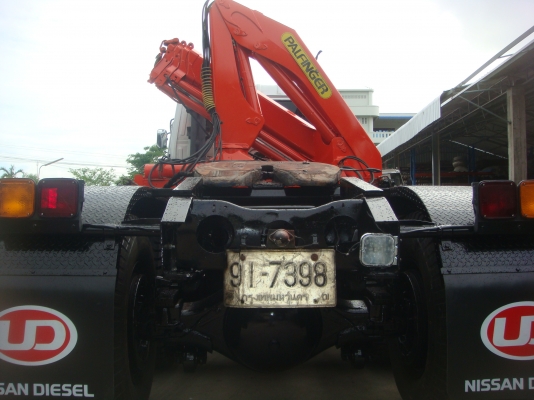 NISSAN-UD CWM430 - 290 HP พร้อมเฮียบพับ 5 ตัน 4 ปลอก NISSAN-UD CWM430 - 290 HP พร้อมเฮียบพับ 5 ตัน 4 ปลอก