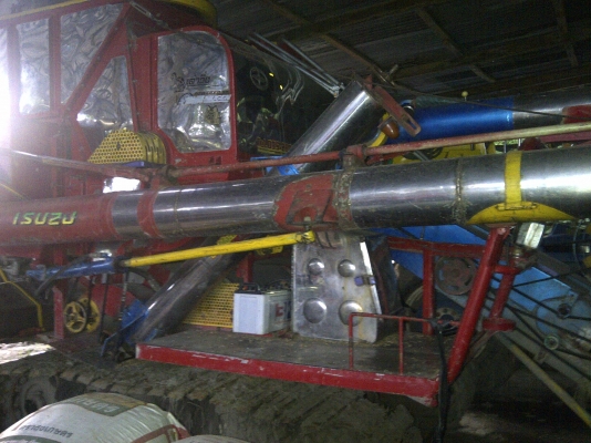 รถเกี่ยวข้าว รุ่น KM49