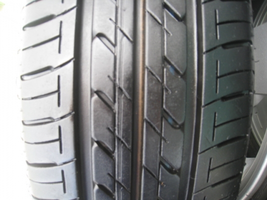 ขายล้อแม็ก Mitsubishi mirage 14"x4.5" et46 4รู100 +ยางปลายปี 12  (081-3747940)