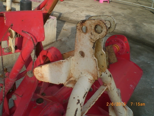 HAROW 2 เมตร เก่านอก ตัวปั่นละเดียดสำหรับนาน้ำตม หรือดินร่วน