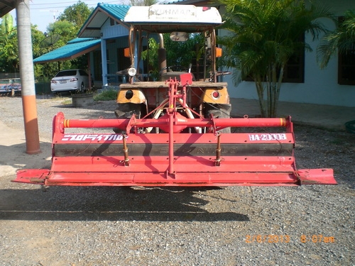 HAROW 2 เมตร เก่านอก ตัวปั่นละเดียดสำหรับนาน้ำตม หรือดินร่วน