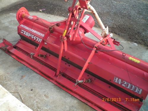 HAROW 2 เมตร เก่านอก ตัวปั่นละเดียดสำหรับนาน้ำตม หรือดินร่วน