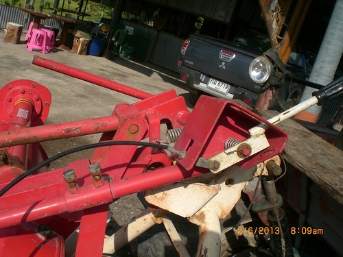 HAROW 2 เมตร เก่านอก ตัวปั่นละเดียดสำหรับนาน้ำตม หรือดินร่วน