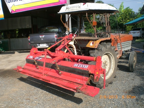 HAROW 2 เมตร เก่านอก ตัวปั่นละเดียดสำหรับนาน้ำตม หรือดินร่วน