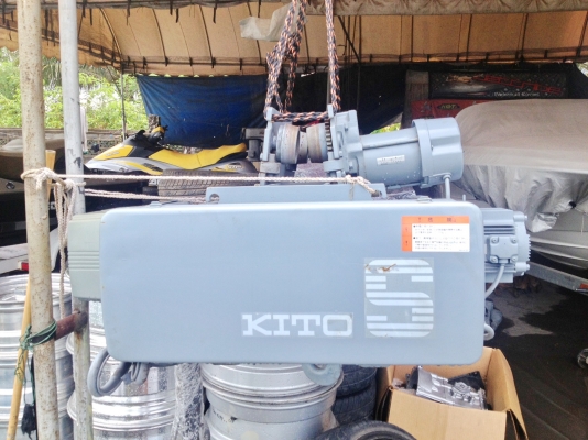 ขายรอกสลิง KITO 1 ตันพร้อมตัวเดิน สภาพดีมากๆๆ