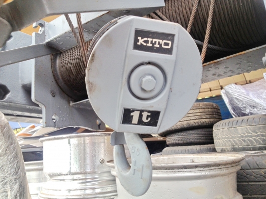 ขายรอกสลิง KITO 1 ตันพร้อมตัวเดิน สภาพดีมากๆๆ