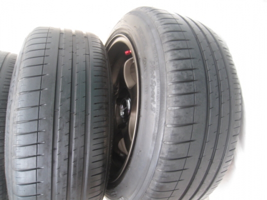 ขายล้อแม็กใหม่ W work s1 15'xหน้า 7.5 et38 หลัง 8.5 et25 4รู100 +ยาง พร้อมจุ๊ปrays (081-3747940)