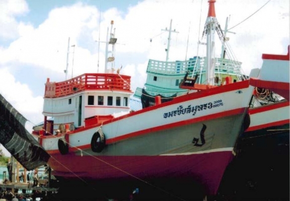 ขายเรือประมงสภาพดี เจ้าของเรือขายเอง คุณอำนาจ โทร 0843628545