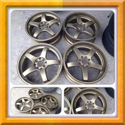 ขายแม็กมือ2ขอบ17 Lenso Project D 01  4รู100/114 ราคา 6,500บาทถูก