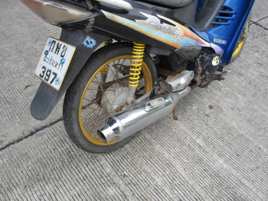 ขายด่วน spark z ทยังไงก็ขายซูซูกิ เบส125ปี47ถูกๆรถบ้านเครื่องเดิมๆชุดโอนครบนจริงประหยัดจริง รถบ้าน จดทะเบียน:ปี45 ทะเบียน : ภาษี พรบ ขาด 27-3-56 โอนได้ มีเล่มเอกสารครบ สภาพเครื่อง : เครื่องเดิมๆ ไม่เคยแกะ วิ่งดีไม่มีปัญหา ขี่กลับบ้านได้เลย คาบูเรเตอร์: เด