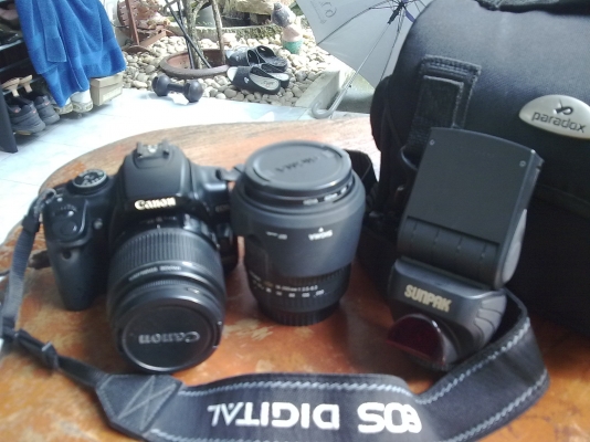 ขายกล้อง cannon 400D พร้อมอุปกรณ์