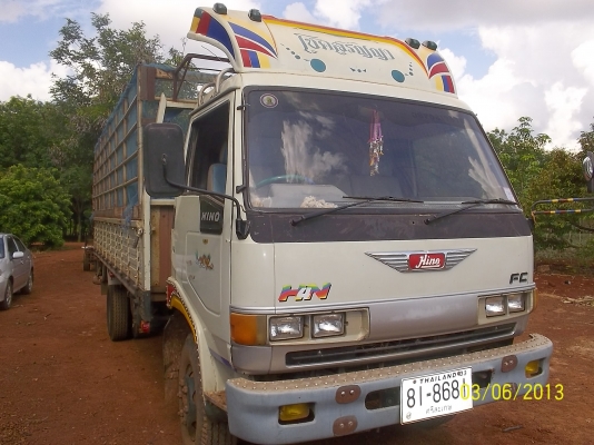 ขาย6ล้อกลางรุ่นHINO FC 2WHKA   120  แรงซุปเปอร์เสี่ยทะเบียนเอกสารพร้อมโอน