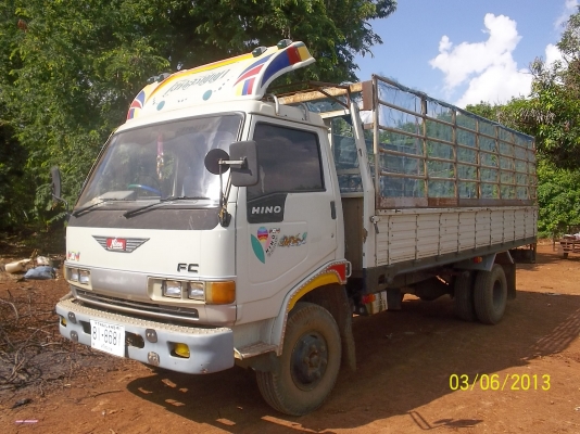 ขาย6ล้อกลางรุ่นHINO FC 2WHKA   120  แรงซุปเปอร์เสี่ยทะเบียนเอกสารพร้อมโอน
