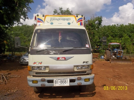 ขาย6ล้อกลางรุ่นHINO FC 2WHKA   120  แรงซุปเปอร์เสี่ยทะเบียนเอกสารพร้อมโอน