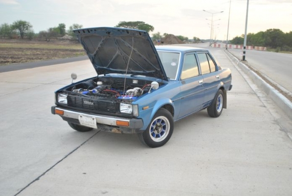 ขายโตโยต้า เคอี70  4AGE เกียร์ธรรมดา แก๊สLPG