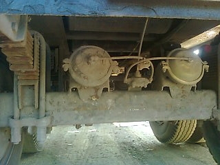 ลูกพ่วงดั้ม  สามคาน แท้  ปี 50 กะบะสามมิตรลอนเฉียง  ยาว 6.80  เมตร