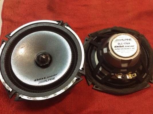 ลำโพง Alpine DDLiner รุ่น DLC-176A 6.5 นิ้ว ลำโพงเสียงกลาง