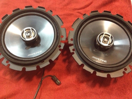 ลำโพง Alpine STE-160C ลำโพงแกนร่วม 2 ทาง กลาง/แหลม