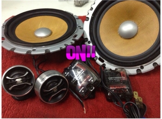 ลำโพง Pioneer Carrozzeria TS-C1600A ชุดแยกชิ้น 6 นิ้ว