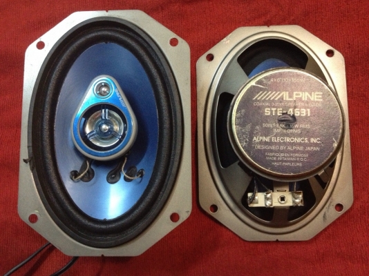 ลำโพง ALPINE รุ่น STE-4631 ชนิด 3 ทาง ขนาด 6 x 4 นิ้ว ลำโพง ALPINE รุ่น STE-4631 ชนิด 3 ทาง ขนาด 6 x 4 นิ้ว