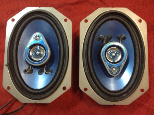 ลำโพง ALPINE รุ่น STE-4631 ชนิด 3 ทาง ขนาด 6 x 4 นิ้ว