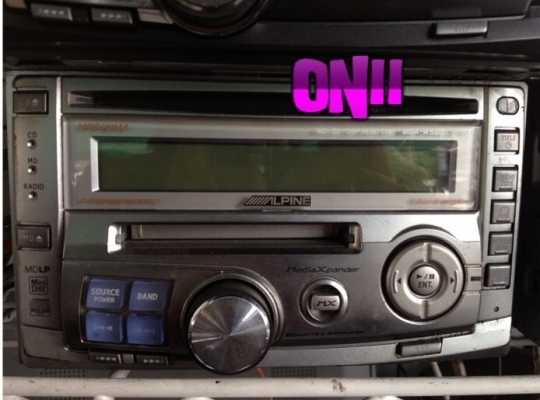 วิทยุ 2 din Alpine รุ่น MDA-W900J CD/MP3/MD/WMA