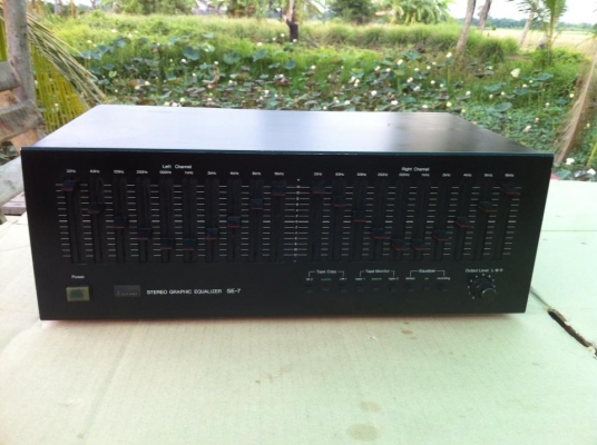 ขายนอกเรื่อง EQ SANSUI SE-7ใช้ไฟ220v.ใช้งานได้ปกติ