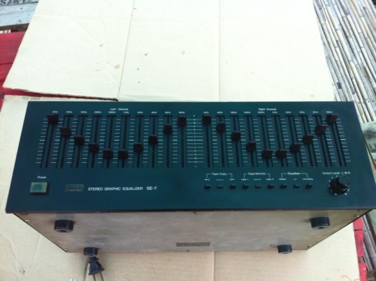 ขายนอกเรื่อง EQ SANSUI SE-7ใช้ไฟ220v.ใช้งานได้ปกติ