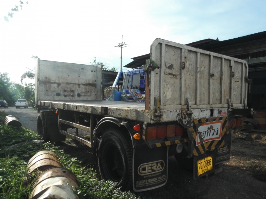 ขายรถ10 ล้อ พ่วง แม่-ลูก HINO FM226 รถ 2 เพลา เครื่อง EP100 = 285 แรง กระบะเหล็กพื้นเรียบ เครื่องดี คัชซีสวย