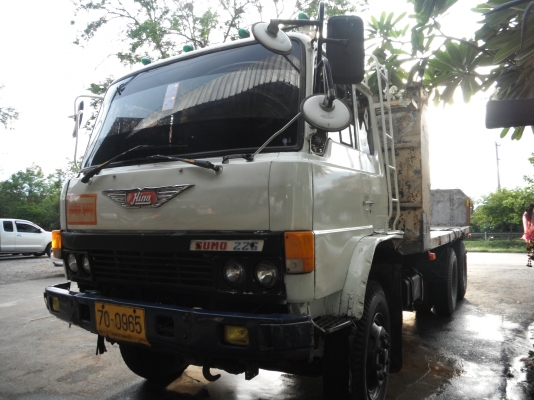 ขายรถ10 ล้อ พ่วง แม่-ลูก HINO FM226 รถ 2 เพลา เครื่อง EP100 = 285 แรง กระบะเหล็กพื้นเรียบ เครื่องดี คัชซีสวย