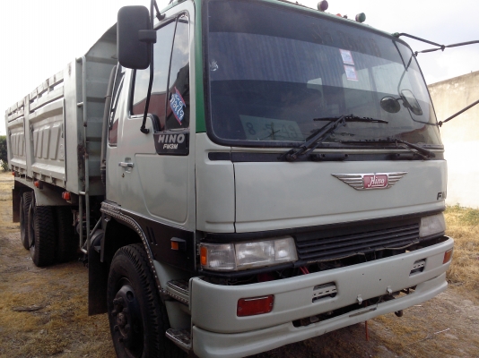 ขายรถฮีโน 3m สิบล้อดั้มแม่ลูก กระบะสามมิตรลอนเฉียง