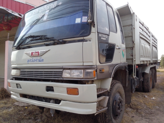 ขายรถฮีโน 2k แม่ลูกดั้ม สามมิตรลอนเฉียงแม่ลูก