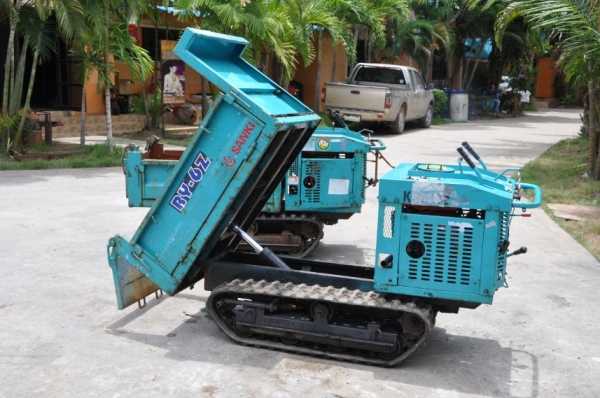 ขายรถบรรทุก ตีนตะขาบKUBOTA ยกดั้มไฮดรอลิค สภาพสวยจัด เดิมญี่ปุ่น อะเนคประสงค์25,000เท่านั้น!!