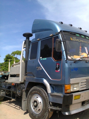 ขายหัวลากฟูโซ่ เครื่องมิตซู320 สองเพลารถพร้อมใช้งาน